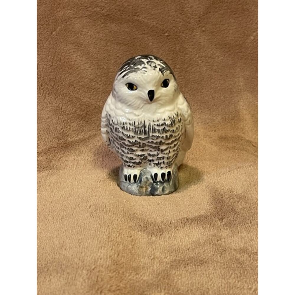 Ceramic Owl (2) Hole Seasoning Shaker by Omnibus